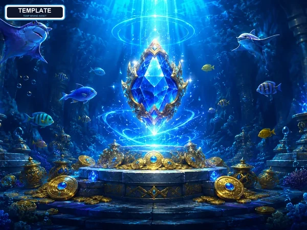 Cannon Fishing game screen with bright underwater visuals